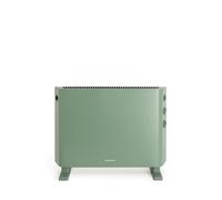 CREATE/WARM HANDY COLOURS/Convecteur chauffant à air vert sauge/Fonction ventilateur et air chaud, pièces jusqu'à 20m², 4 modes, léger, silencieux, faible consommation, 57x23x43 cm, 2000W