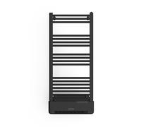 CREATE / Warm Towel Advance/Radiateur sèche-Serviettes électrique avec Chauffage et WiFi, Noir / 51,5x11x115,5 cm/Contrôle par Application, Affichage LDC, 2 puissances, Technologie PTC, 1000W