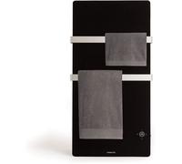 Create Warm Towel Crystal Sèche-serviettes électrique en Verre 600W WiFi Noir Écran LED IP24