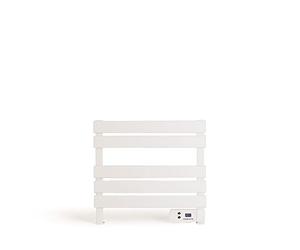 CREATE / Warm Towel Mini/Porte-Serviettes électrique sur Pied ou Mural Blanc sans Pieds / 52,3x8x55,8cm / Faible consommation, sèche-Serviettes, Silencieux, Ultra-Fin, 150 W