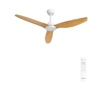 CREATE Ventilateur de plafond WIND BALANCE 40W silencieux Ø132 cm Télécommande LED