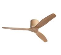 WIND CALM RATTAN - Ventilateur De Plafond 40W Silencieux Ø132 Cm Avec Éclairage LED Dans Le Corps Et La Lampe Télécommande