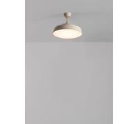 WIND CLEAR CONTOUR - Ventilateur De Plafond Silencieux 40 W Ø107 Cm Avec Pales Rétractables Et Lumière LED Télécommande