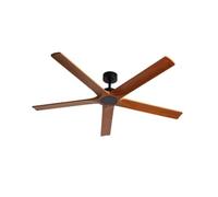 CREATE WIND INDUSTRIAL WOOD XL / Ventilateur de plafond 100 % bois avec télécommande / 40 W, silencieux, Ø165 cm, 6 vitesses, programmable, fonction été/hiver