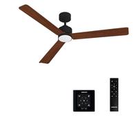 WIND MODERN L - Ventilateur de plafond silencieux 40W avec eclaraige LED Ø152cm avec eclaraige avec contrôleur mural