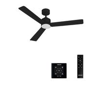 WIND MODERN - Ventilateur De Plafond Silencieux 40W Avec Lumière LED Plusieurs Tailles Disponibles Contrôleur Mural + Télécommande
