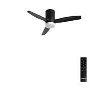 WIND CALM NATURAL WOOD - Ventilateur De Plafond 40W Silencieux 100% Bois Télécommande