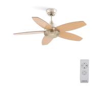 WIND FLOWOOD - Ventilateur De Plafond 60W Silencieux Ø108 Cm Sans Lumière