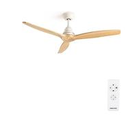 Wind Wood - Ventilateur De Plafond 75w Silencieux Ø132 Cm Sans by CREATE