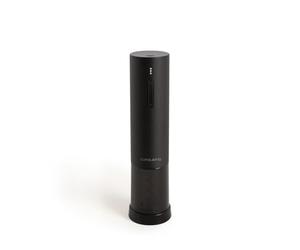 CREATE/WINE OPENER/Tire-bouchon électrique avec accessoires noir/Autonomie pour 50 bouteilles, 4 vitesses, indicateur de batterie, 4 accessoires, chargeur USB-C, 15W
