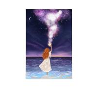 Create Your Magic Poster sur toile pour chambre à coucher, bureau, chambre à coucher, cadeau 30 x 45 cm