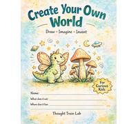 Create Your Own World: A Creative Colouring and Activity Book for Kids to Imagine, Draw and Explore- Earn the Creator Badge