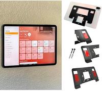 CreaTech Solutions Support mural universel pour tablette compatible avec n'importe quel modèle et marque / Support de tablette mural minimaliste universel / Support pour tablette invisible