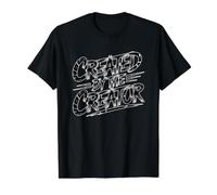 Created by The Creator T-Shirt Graphique avec Valeur, Homme, Noir, XL