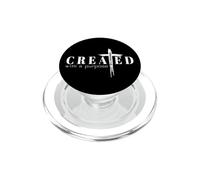 Created with a Purpose Christians Verset Ephisians 2:10 Bible PopSockets PopGrip pour MagSafe