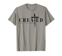 Created with a Purpose Christians Verset Ephisians 2:10 Bible T-Shirt