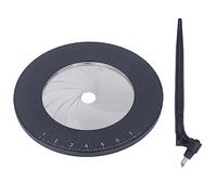 Créateur de Dessin de Cercle avec Outil de Sculpture, Outil de Mesure de Règle de Modèle Rond Rotatif Réglable pour Cercles
