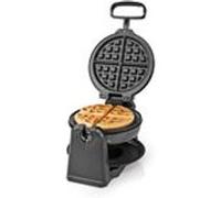 Créateur de gaufres Nedis KAWP220FBK Argent / Noir Noir