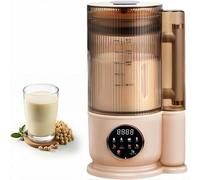 Créateur de lait à écrou 1500 ml, machine à lait à usine automatique avec minuterie 24H, machine à lait de soja autonettoyante, découpeuse en acier inoxydable de 12 brunes pour la cuisine domestique,