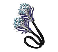 Créateur de strass - Élégant style twist, épingles à cheveux longs, clips de cheveux scintillants | Accessoire pour maison, dortoir, voyage, hôtel, école, pour femme, raga