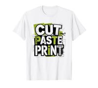 Créateur De Zine Éditeur Couper Coller Imprimer Culture DIY T-Shirt