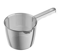 Créateur d'eau - Gobelet de bain transparent et stable, sans prendre de place précieuse sur le comptoir ou dans le placard | Gobelet de bain solide et efficace avec longue poignée pour