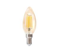 Atmosphera Créateur d'intérieur - Ampoule à Led Ovale 9cm Ambre