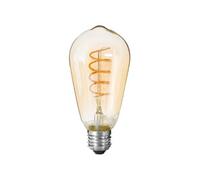 Créateur d'intérieur - Ampoule A Led Torsade 14cm Ambre