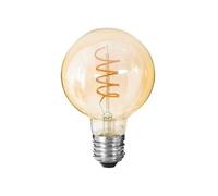 Atmosphera Ampoule LED Globe G95 E27 à filament spiralé - Ambre
