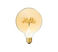Atmosphera Ampoule LED mot Hello ambrée E27