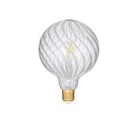 Atmosphera Ampoule LED Striée D12,5 cm Transparent