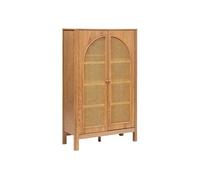 Atmosphera Armoire 2 portes Tiria en placage frêne 92 x 40 cm