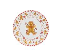 Créateur d'intérieur - Assiette de Présentation "Pain Epice" 33cm Blanc