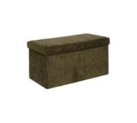 Créateur d'intérieur - Banc Coffre Pliable "Soana" 76cm Kaki