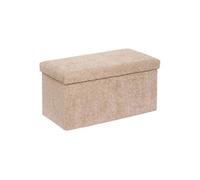 Créateur d'intérieur - Banc Coffre Pliable "Soana" 76cm Taupe