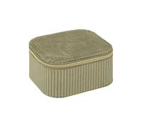 Atmosphera Boîte à bijoux Enya – velours 11 cm Vert