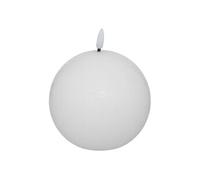 Créateur d'intérieur - Bougie Boule à LED "Molia" 10cm Blanc