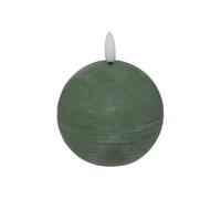 Atmosphera Créateur d'intérieur - Bougie Boule à LED Molia 12cm Vert Vert