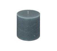 Créateur d'intérieur - Bougie Cylindrique "Rustic" 10cm Bleu Orage