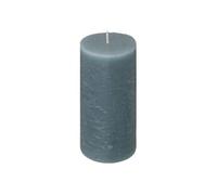 Créateur d'intérieur - Bougie Cylindrique "Rustic" 14cm Bleu Orage