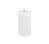 Atmosphera - Bougie led aloe blanc 135g