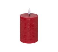 Atmosphera Créateur d'intérieur - Bougie Déco à LED Molia 13cm Rouge Rouge G
