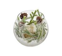 Créateur d'intérieur - Bougie Déco LED "Branche" 10cm Or