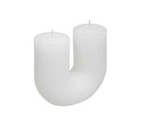 Atmosphera - Bougie en u demi 400g blanc