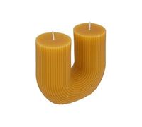 Atmosphera Bougie Design Demi 400 g Moutarde G