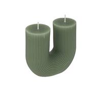 Atmosphera Bougie Design Demi 400 g Vert céladon