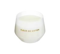 Atmosphera - Bougie parfumée Glowy - 300 g - Fleur de coton blanc