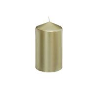 Créateur d'intérieur - Bougie Ronde Déco "Satin" 12cm Or