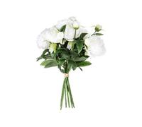 Créateur d'intérieur - Bouquet de Fleurs "13 Pivoines" 50cm Blanc