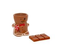 Créateur d'intérieur - Brûle Parfum de Noël "Pain d'Epice" 9cm Marron